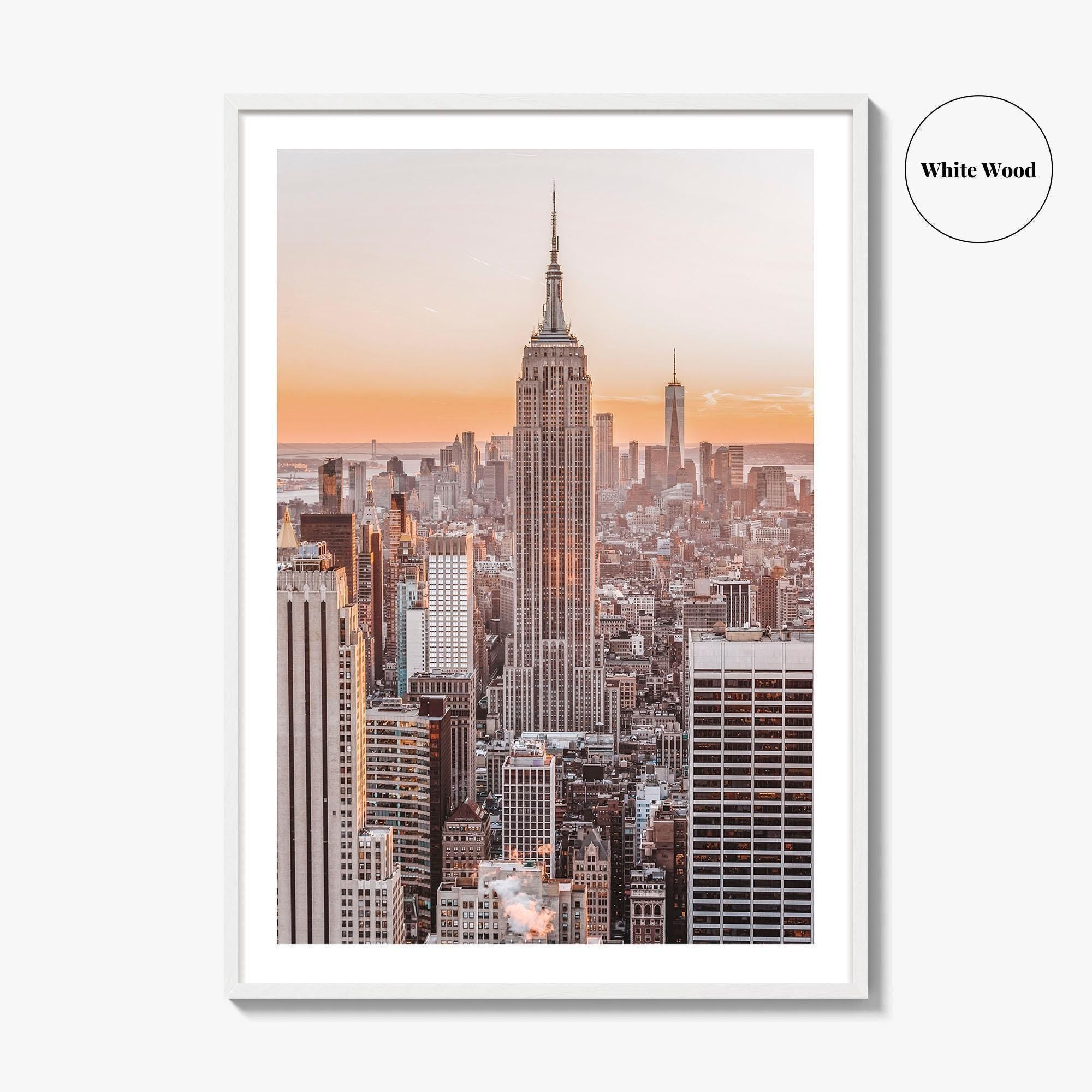 New York City Skyline Fine Art Photo Print, Lower Manhattan, NYC Poster