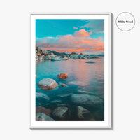 North Lake Tahoe Fine Art Photo Print, Incline Village, California, Nevada, USA Poster