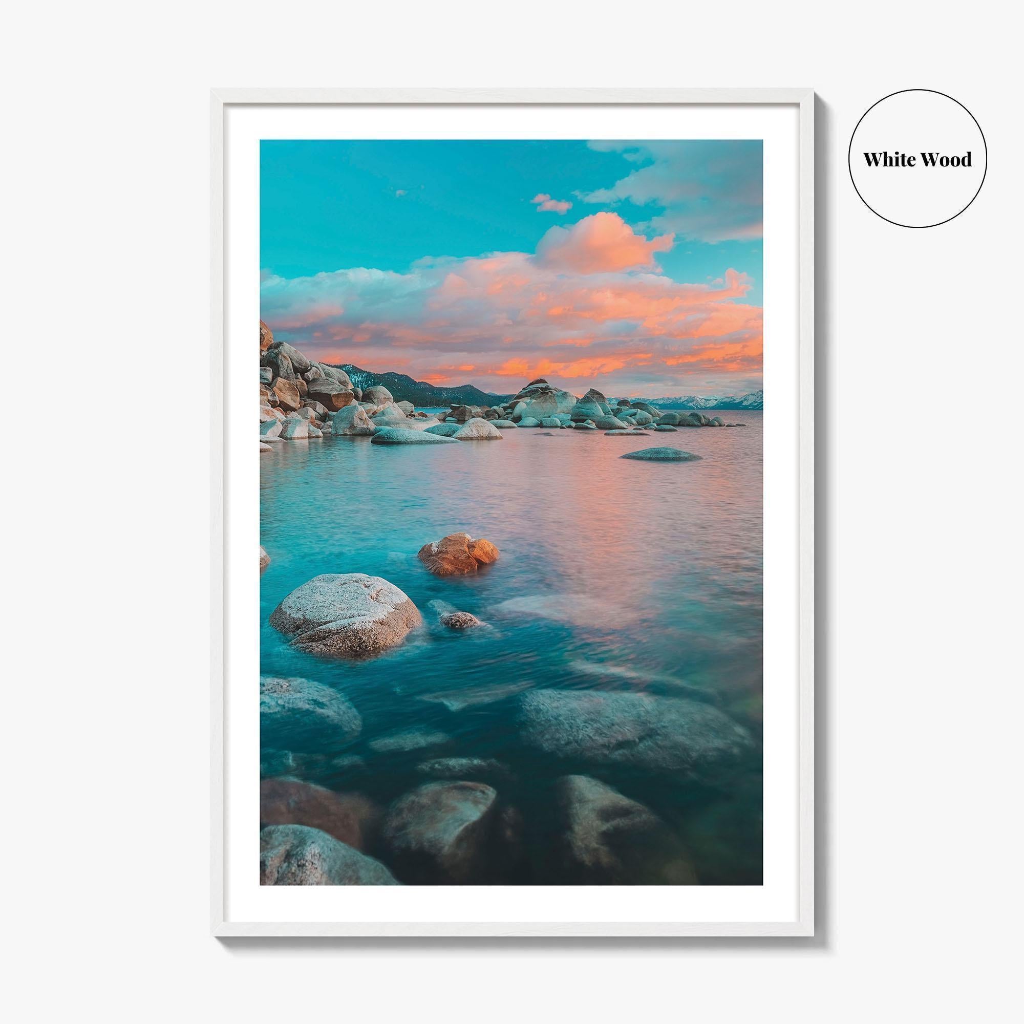 North Lake Tahoe Fine Art Photo Print, Incline Village, California, Nevada, USA Poster