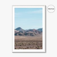 Nevada Fine Art Photo Print, Desert Mountain Landscape, United States Wall Poster
