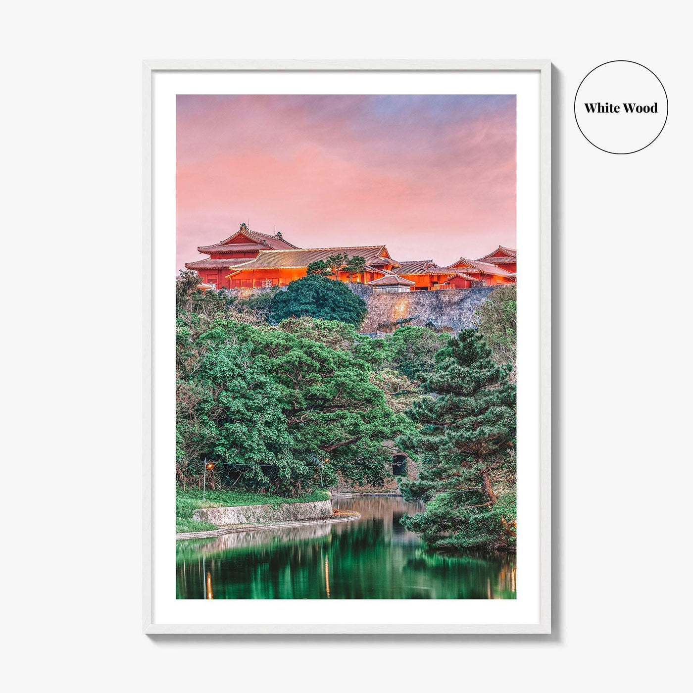Okinawa Fine Art Photo Print, Shuri Castle, Naha, Japan Wall Decor Poster