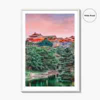 Okinawa Fine Art Photo Print, Shuri Castle, Naha, Japan Wall Decor Poster