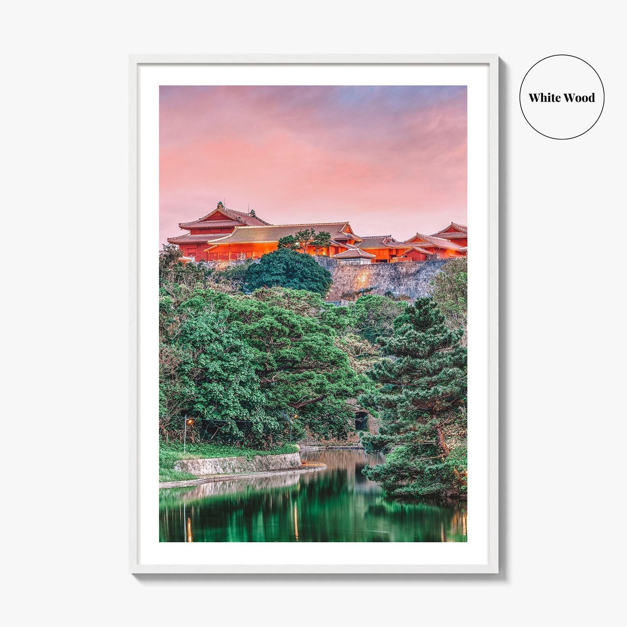 Okinawa Fine Art Photo Print, Shuri Castle, Naha, Japan Wall Decor Poster