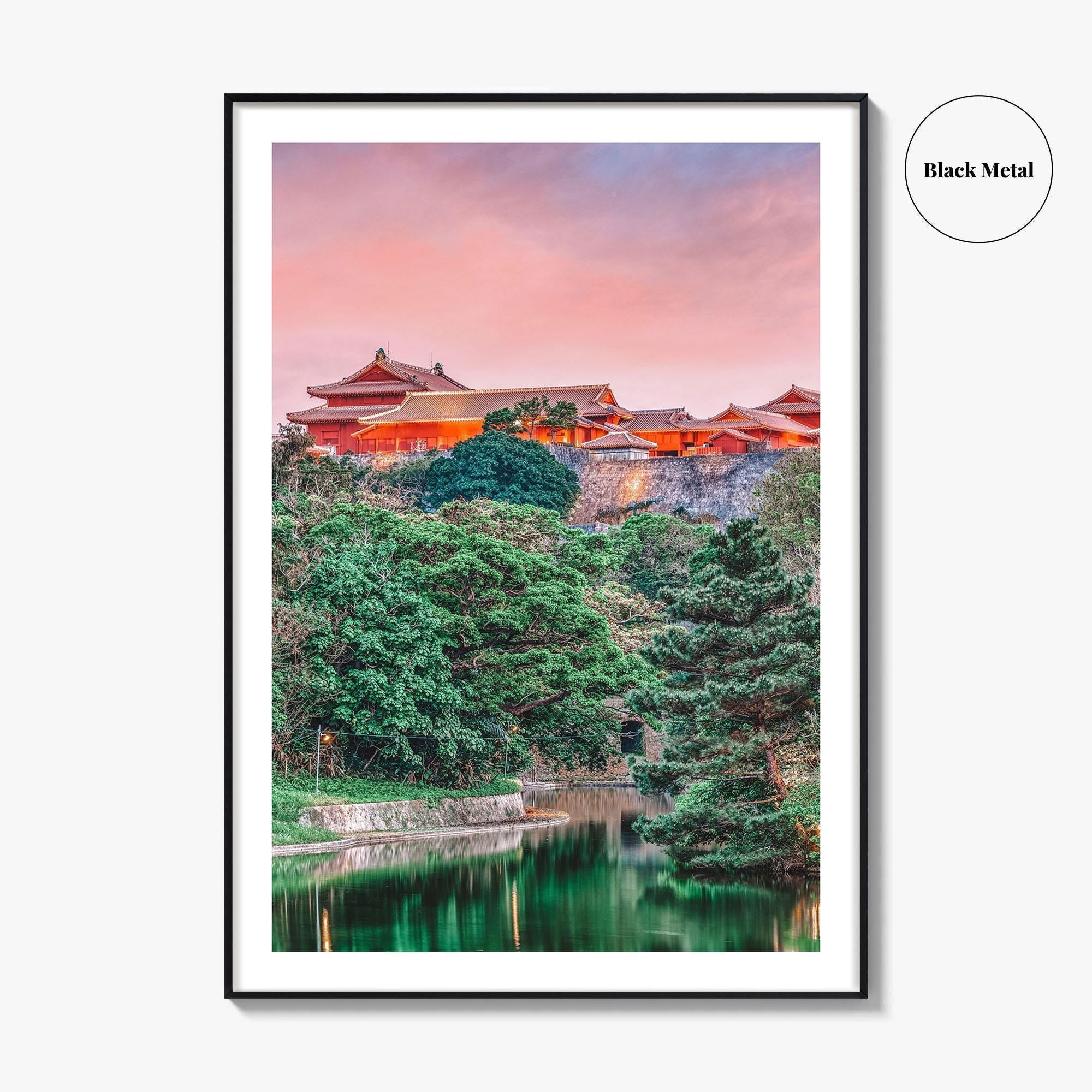 Okinawa Fine Art Photo Print, Shuri Castle, Naha, Japan Wall Decor Poster