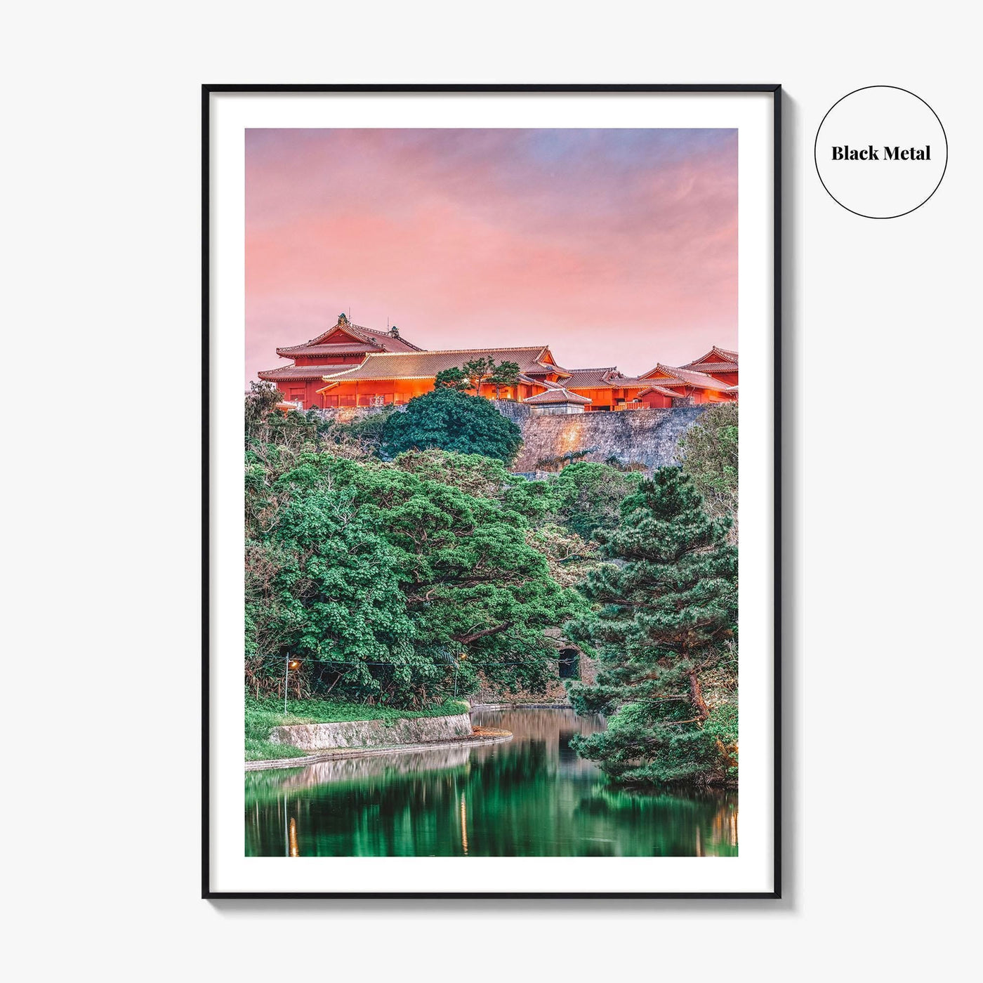 Okinawa Fine Art Photo Print, Shuri Castle, Naha, Japan Wall Decor Poster