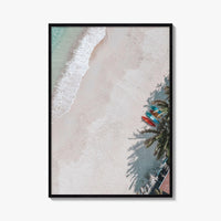 Pacific Beach Fine Art Photo Print, San Diego, California, USA, Aerial Coastline Wall Poster