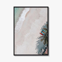 Pacific Beach Fine Art Photo Print, San Diego, California, USA, Aerial Coastline Wall Poster