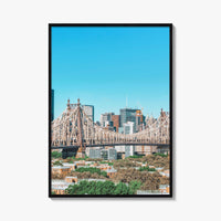 Queens New York Fine Art Photo Print, Queensboro Bridge, East River, NYC, Manhattan
