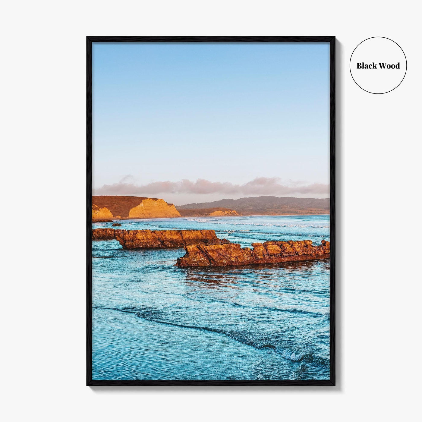 Point Reyes Fine Art Photo Print, Drakes Beach California Ocean Poster