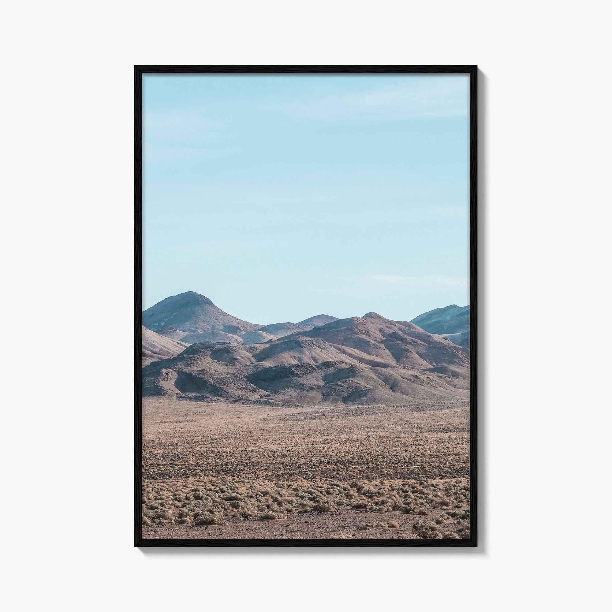 Nevada Fine Art Photo Print, Desert Mountain Landscape, United States Wall Poster