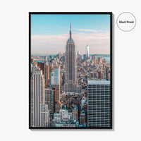 New York City Skyline Fine Art Photo Print, NYC NY USA, Wall Poster