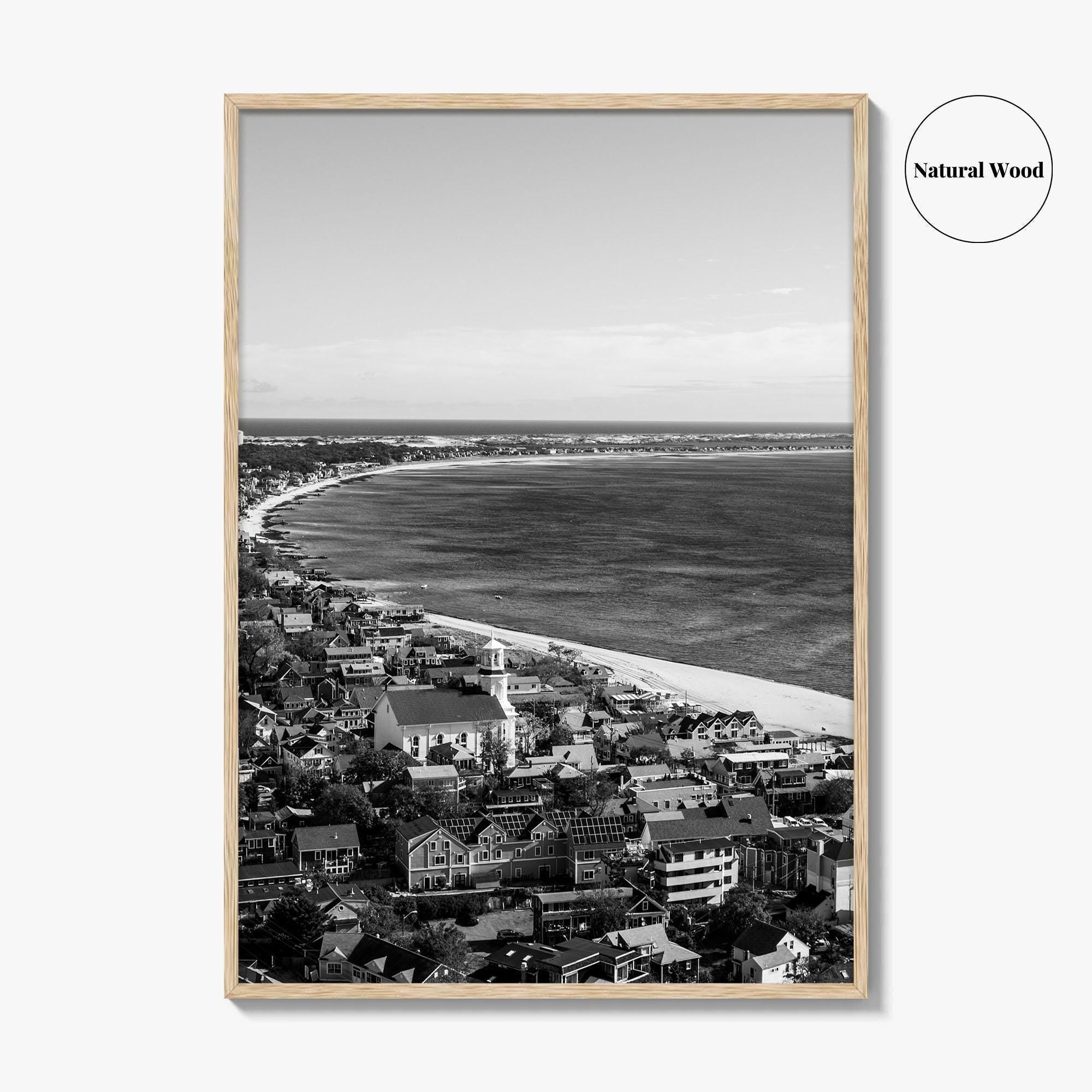 Provincetown Black and White Fine Art Photo Print, Cape Cod Pilgrim Monument Massachusetts Poster
