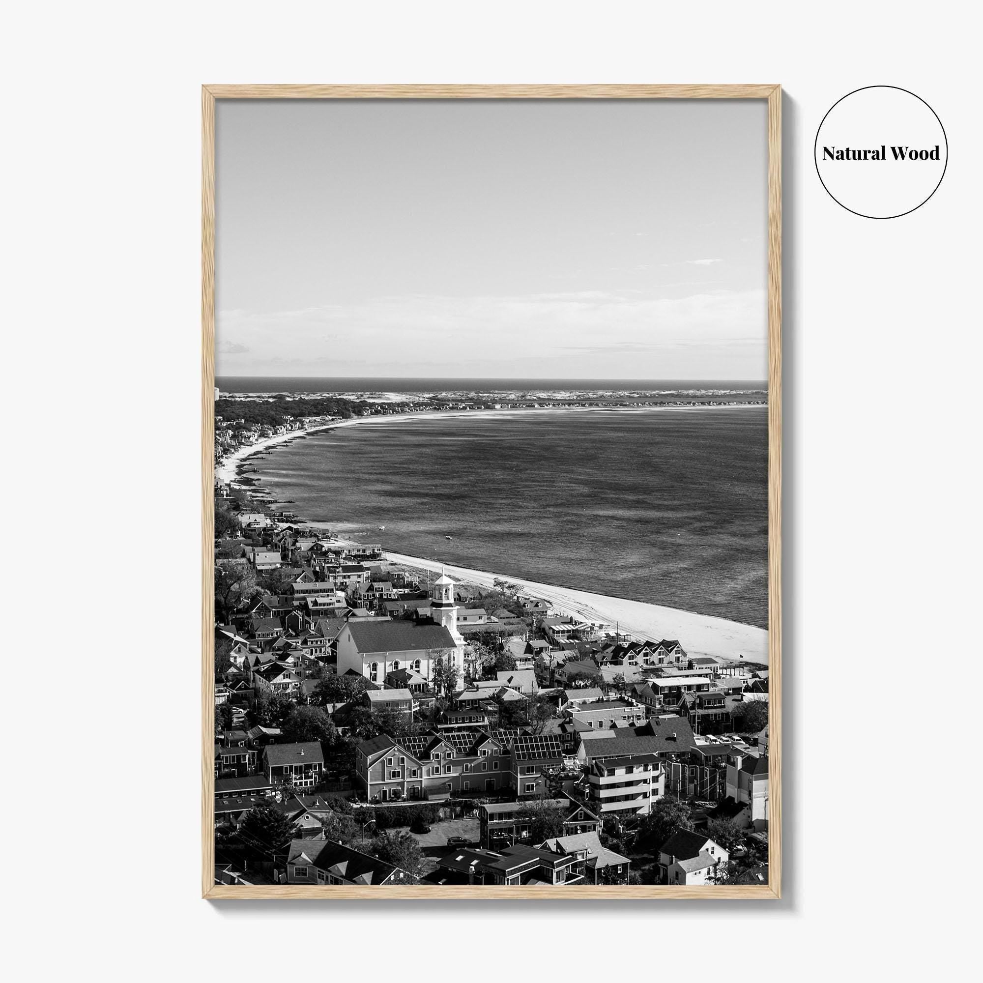 Provincetown Black and White Fine Art Photo Print, Cape Cod Pilgrim Monument Massachusetts Poster