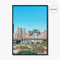 Queens New York Fine Art Photo Print, Queensboro Bridge, East River, NYC, Manhattan