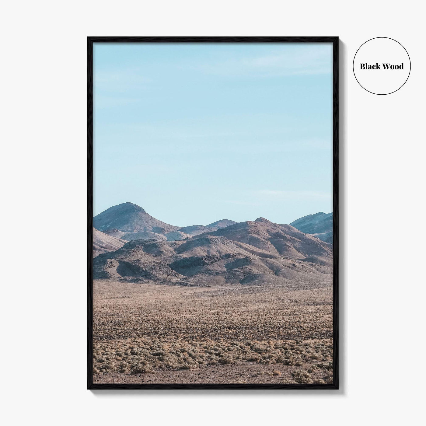 Nevada Fine Art Photo Print, Desert Mountain Landscape, United States Wall Poster