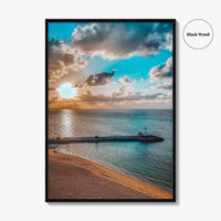 Okinawa Fine Art Photo Print, Naha Japan Wall Decor Poster, Harbor Lighthouse
