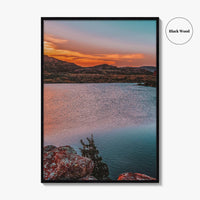 Oklahoma Fine Art Photo Print, Wichita Mountains Wildlife Refuge, Lawton, USA Landscape Poster