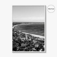 Provincetown Black and White Fine Art Photo Print, Cape Cod Pilgrim Monument Massachusetts Poster