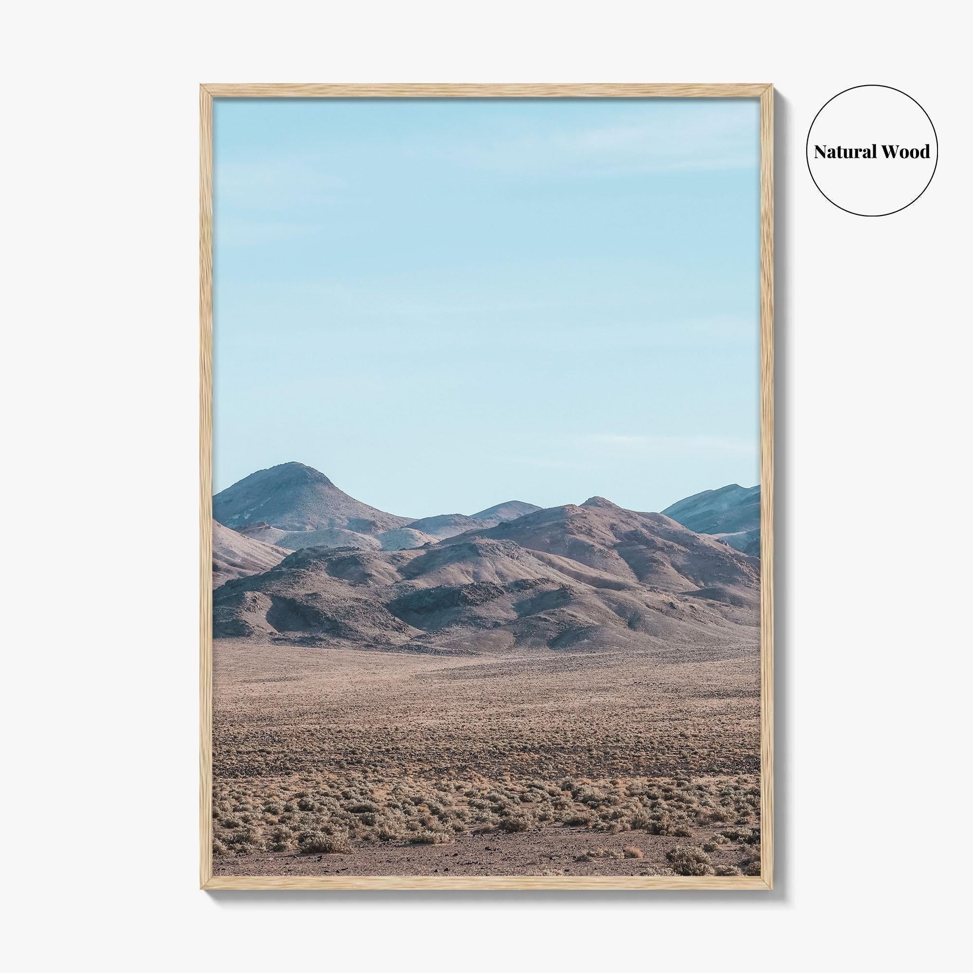 Nevada Fine Art Photo Print, Desert Mountain Landscape, United States Wall Poster