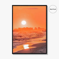 Pensacola Skyline Fine Art Photo Print, Santa Rosa Beach Florida Wall Poster