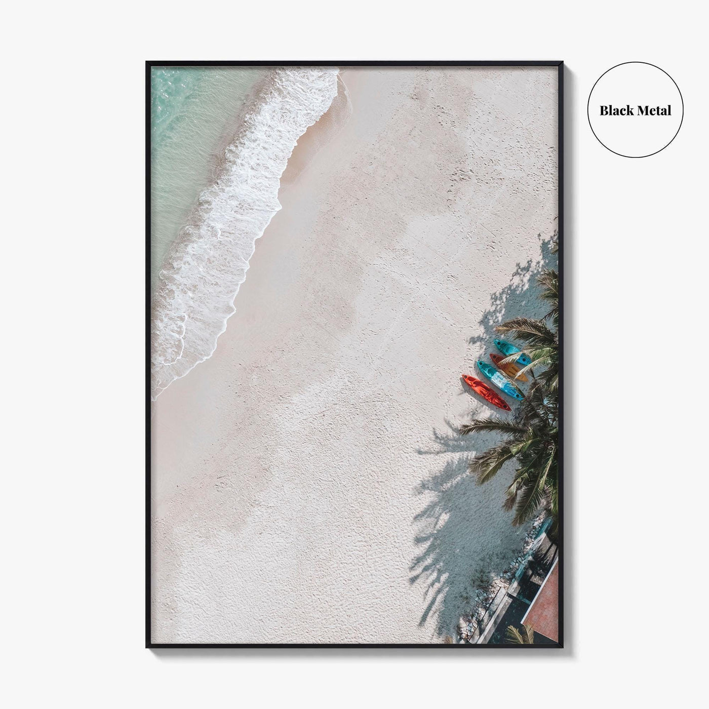 Pacific Beach Fine Art Photo Print, San Diego, California, USA, Aerial Coastline Wall Poster