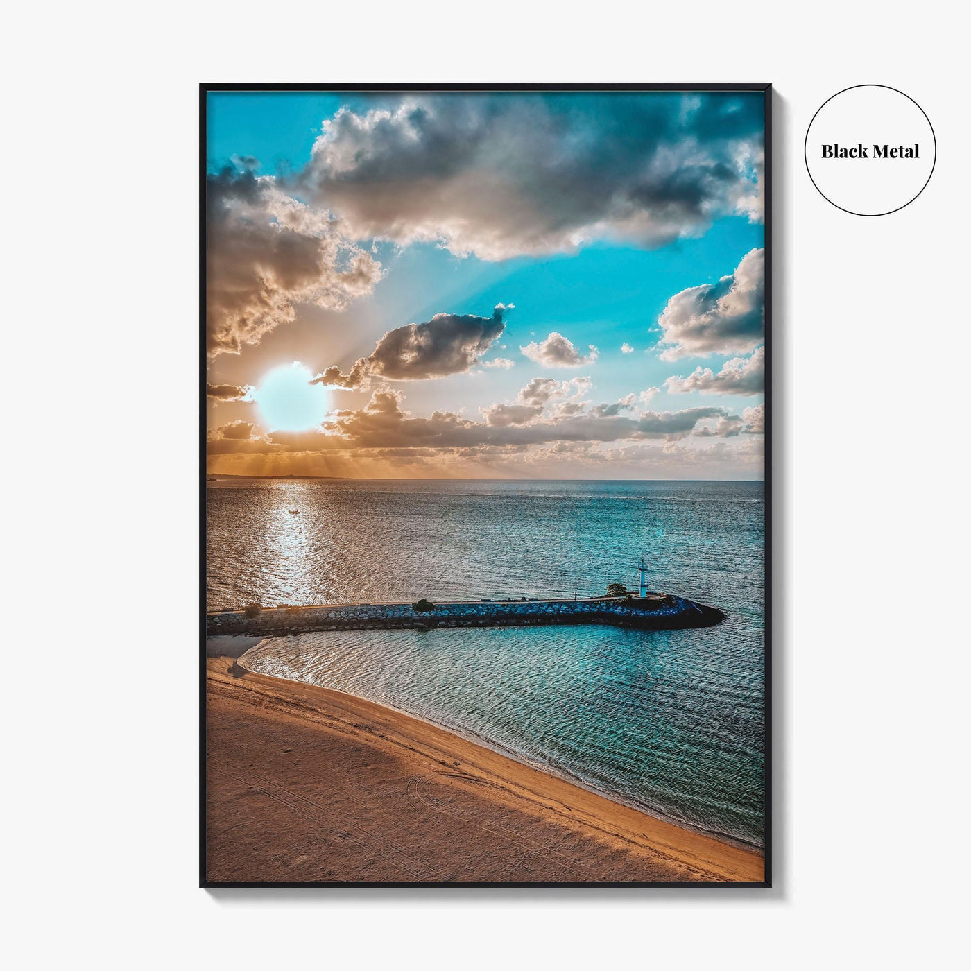 Okinawa Fine Art Photo Print, Naha Japan Wall Decor Poster, Harbor Lighthouse