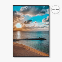 Okinawa Fine Art Photo Print, Naha Japan Wall Decor Poster, Harbor Lighthouse
