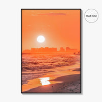 Pensacola Skyline Fine Art Photo Print, Santa Rosa Beach Florida Wall Poster