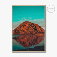 Morro Bay Fine Art Photo Print, Morro Rock, Central California Poster, USA