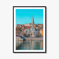 Lyon Fine Art Photo Print, France Wall Decor, French City Poster
