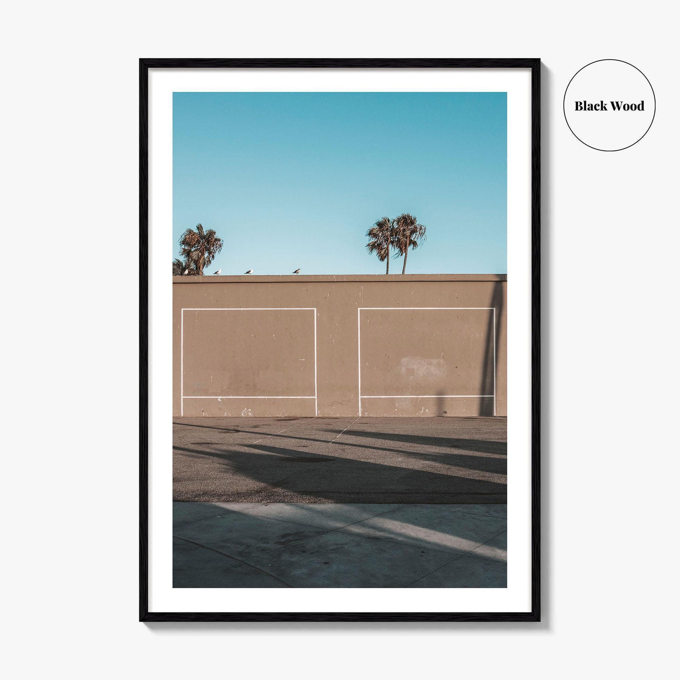 Venice Beach Fine Art Photo Print, Los Angeles Wall Decor Poster, California Building