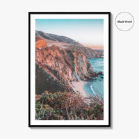 Big Sur Fine Art Photo Print, Bixby Bridge, California, USA, Wall Decor, Poster