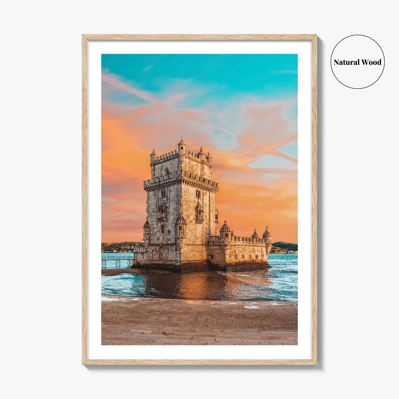 Lisbon Fine Art Photo Print, Belem Tower, Lisboa, Portugal Wall Decor Poster