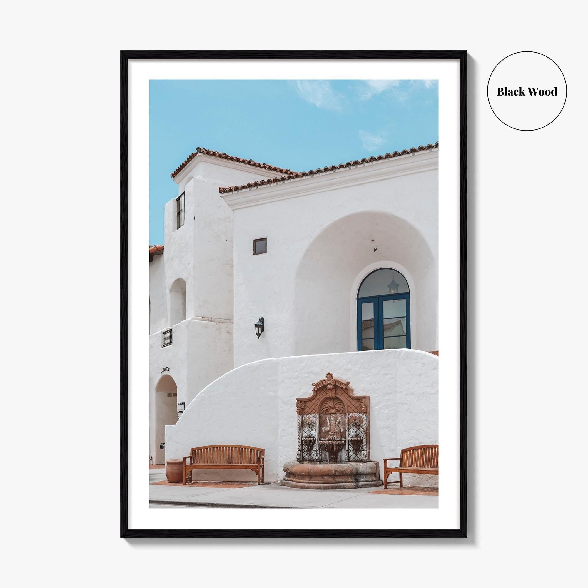 La Quinta Fine Art Photo Print, Old Town Historic Buildings, California, Coachella Valley