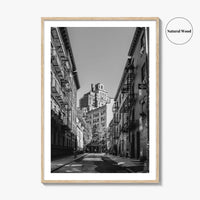 Greenwich Village Black and White Fine Art Photo Print, Gay Street, Manhattan NYC