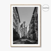 Greenwich Village Black and White Fine Art Photo Print, Gay Street, Manhattan NYC