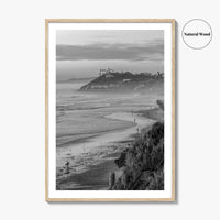 Encinitas Black and White Fine Art Photo Print, San Diego Poster, California Poster