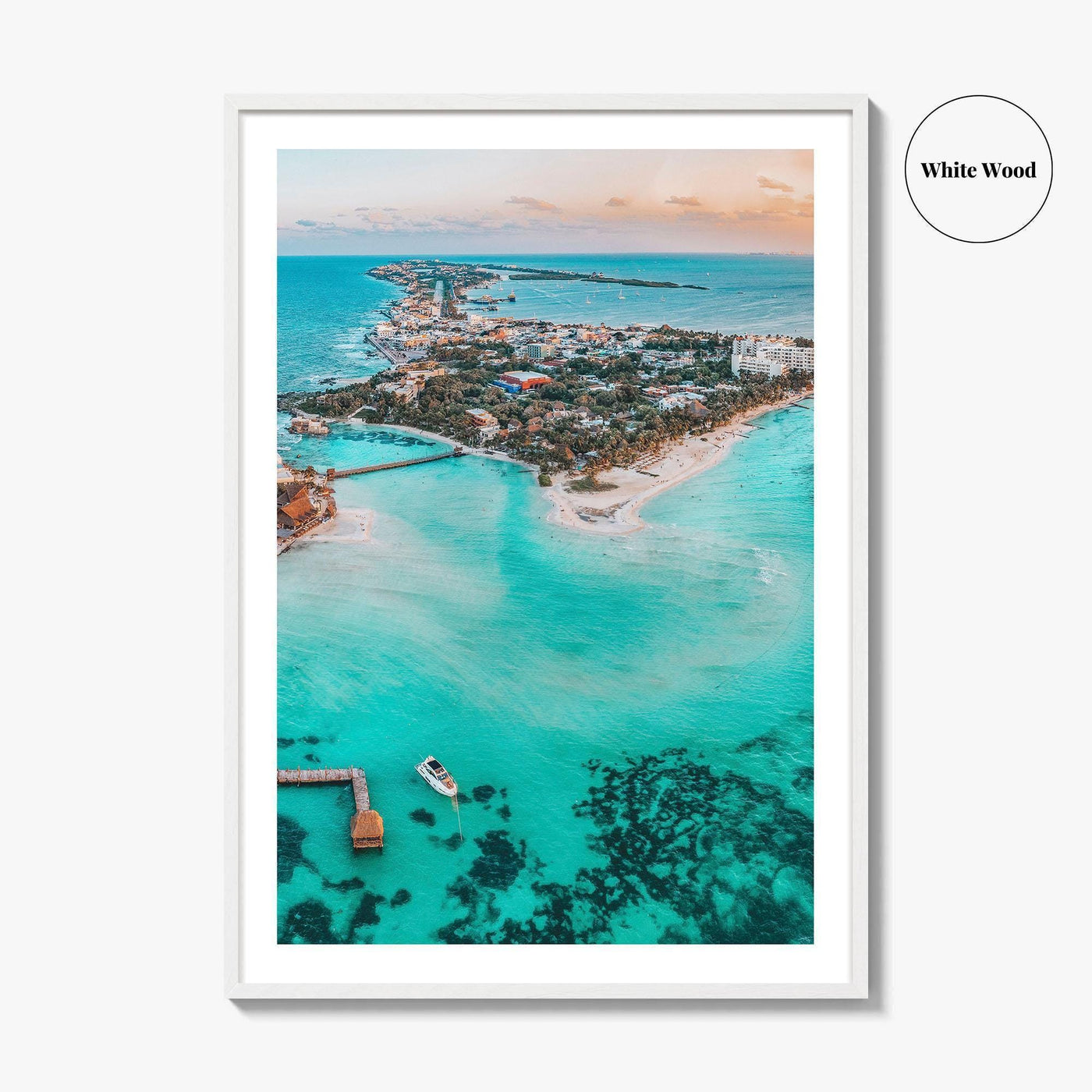 Isla Mujeres Fine Art Photo Print, Cancun, Mexico, Riviera Maya Wall Decor