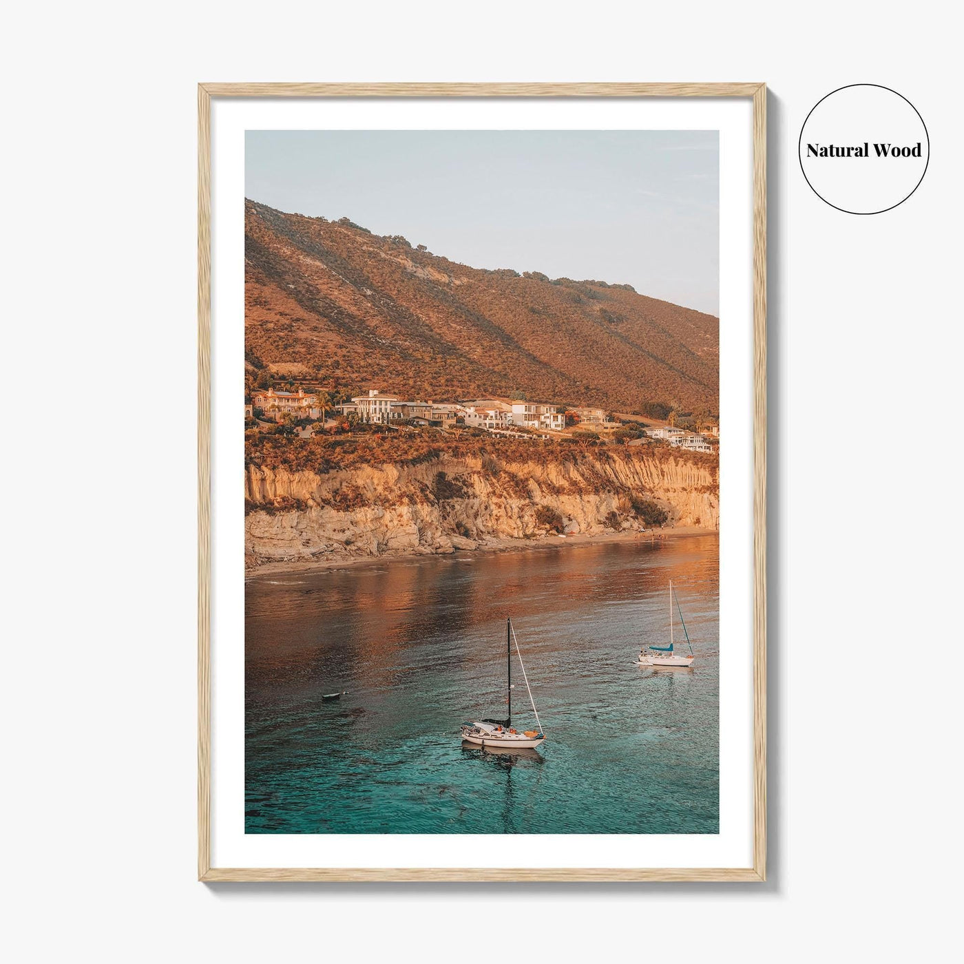 Pirates Cove Beach Fine Art Photo Print, Avila Beach, California Sailboats Poster