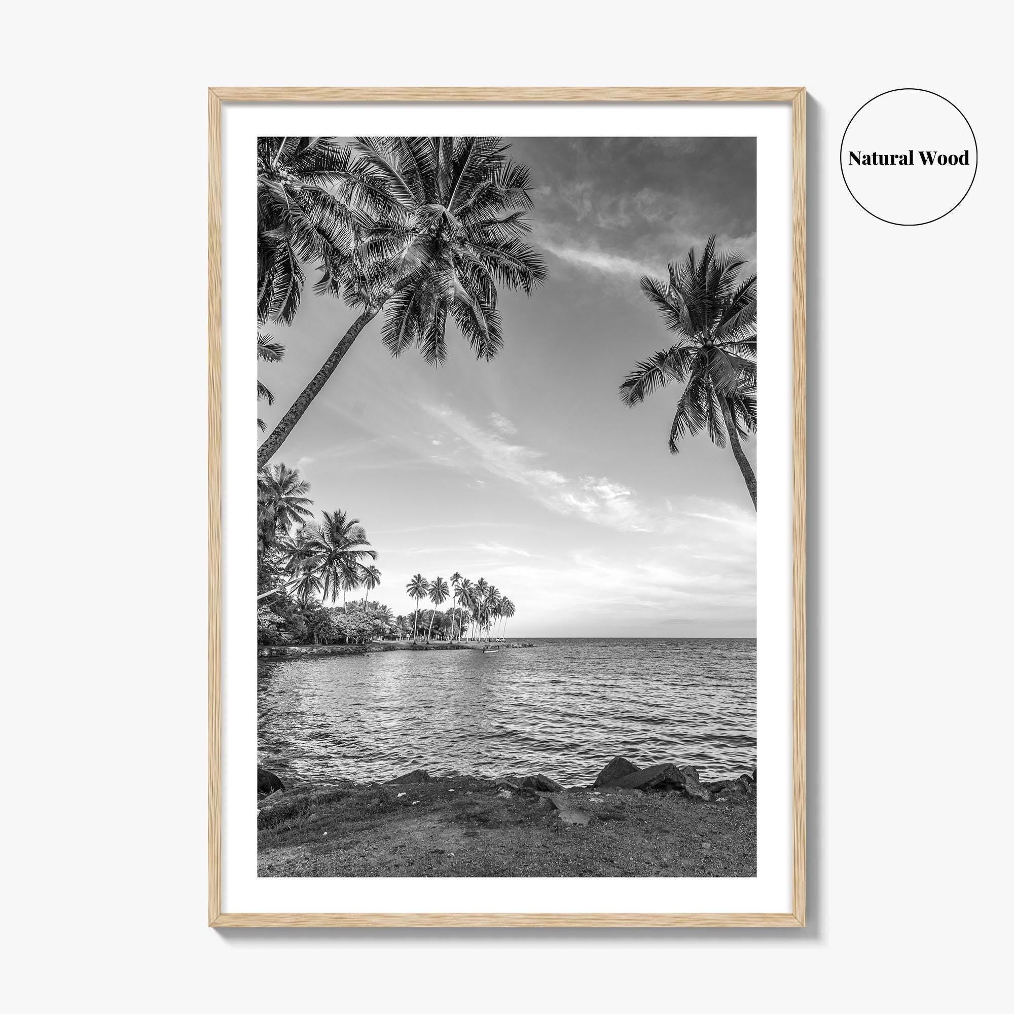 Madang Papua New Guinea Black and White Fine Art Photo Print, PNG Poster