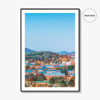 Boone Skyline Fine Art Photo Print, North Carolina, Appalachian State University, USA Poster
