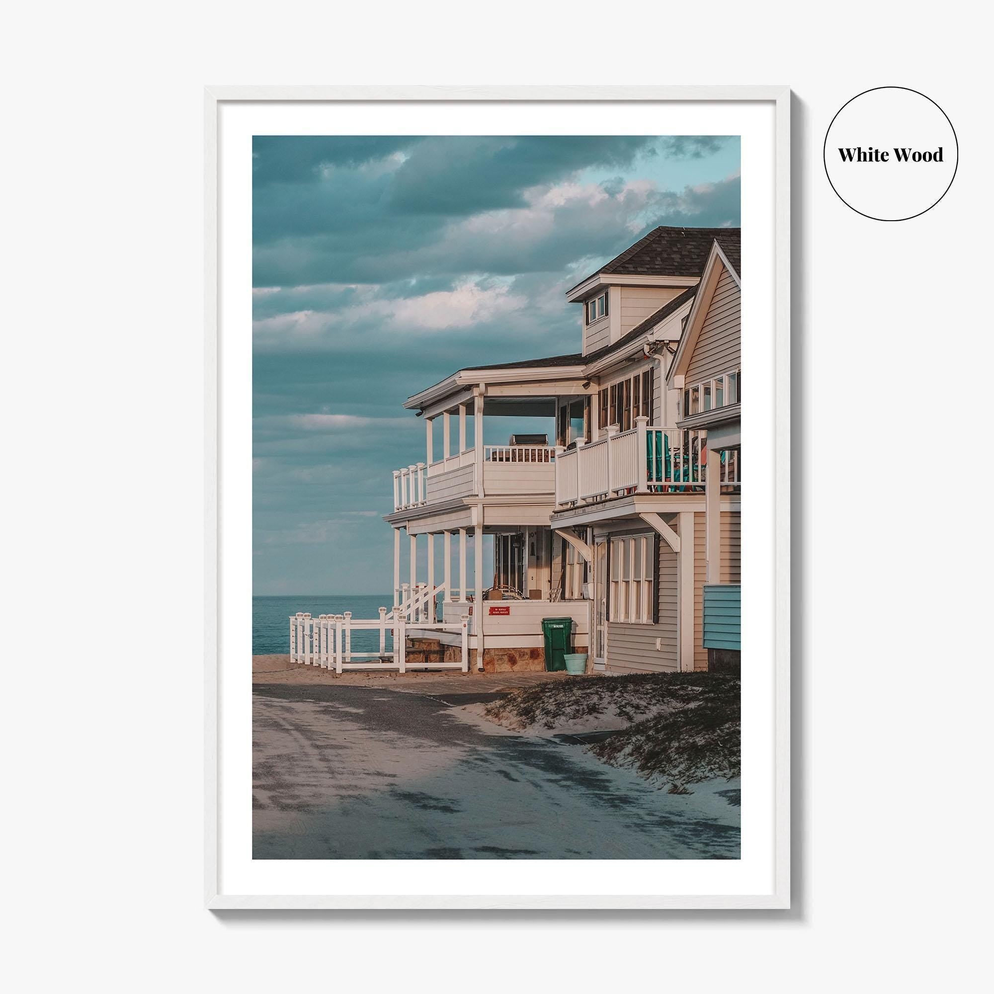 Hampton Beach Fine Art Photo Print, New Hampshire Wall Poster, New England USA