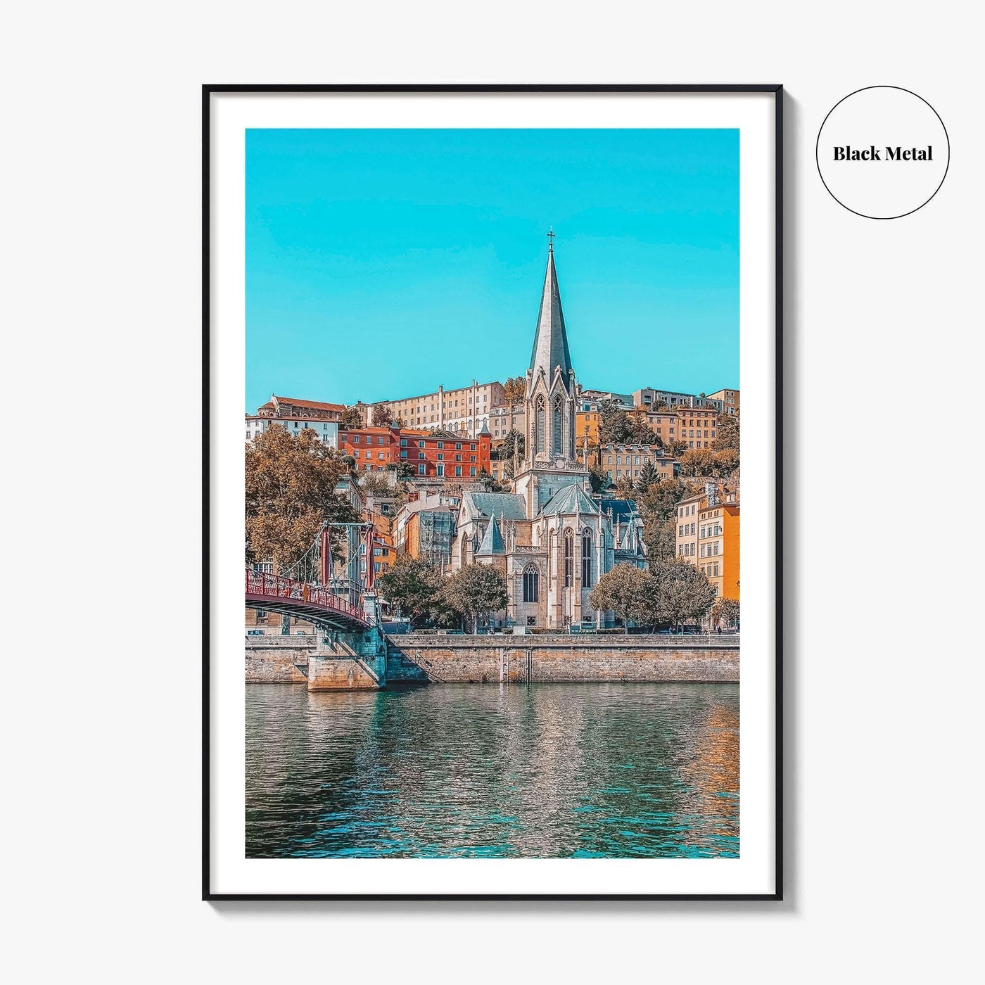 Lyon Fine Art Photo Print, France Wall Decor, French City Poster