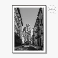 Greenwich Village Black and White Fine Art Photo Print, Gay Street, Manhattan NYC