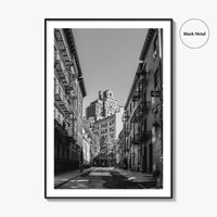 Greenwich Village Black and White Fine Art Photo Print, Gay Street, Manhattan NYC