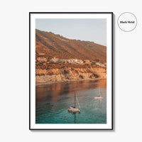 Pirates Cove Beach Fine Art Photo Print, Avila Beach, California Sailboats Poster