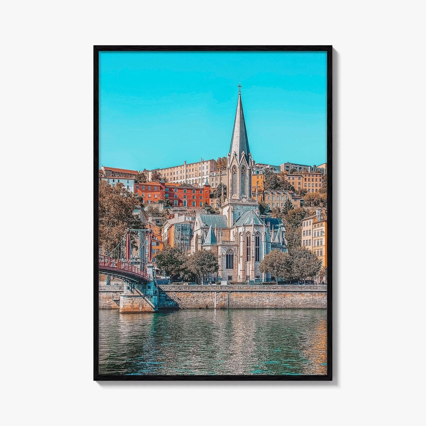 Lyon Fine Art Photo Print, France Wall Decor, French City Poster