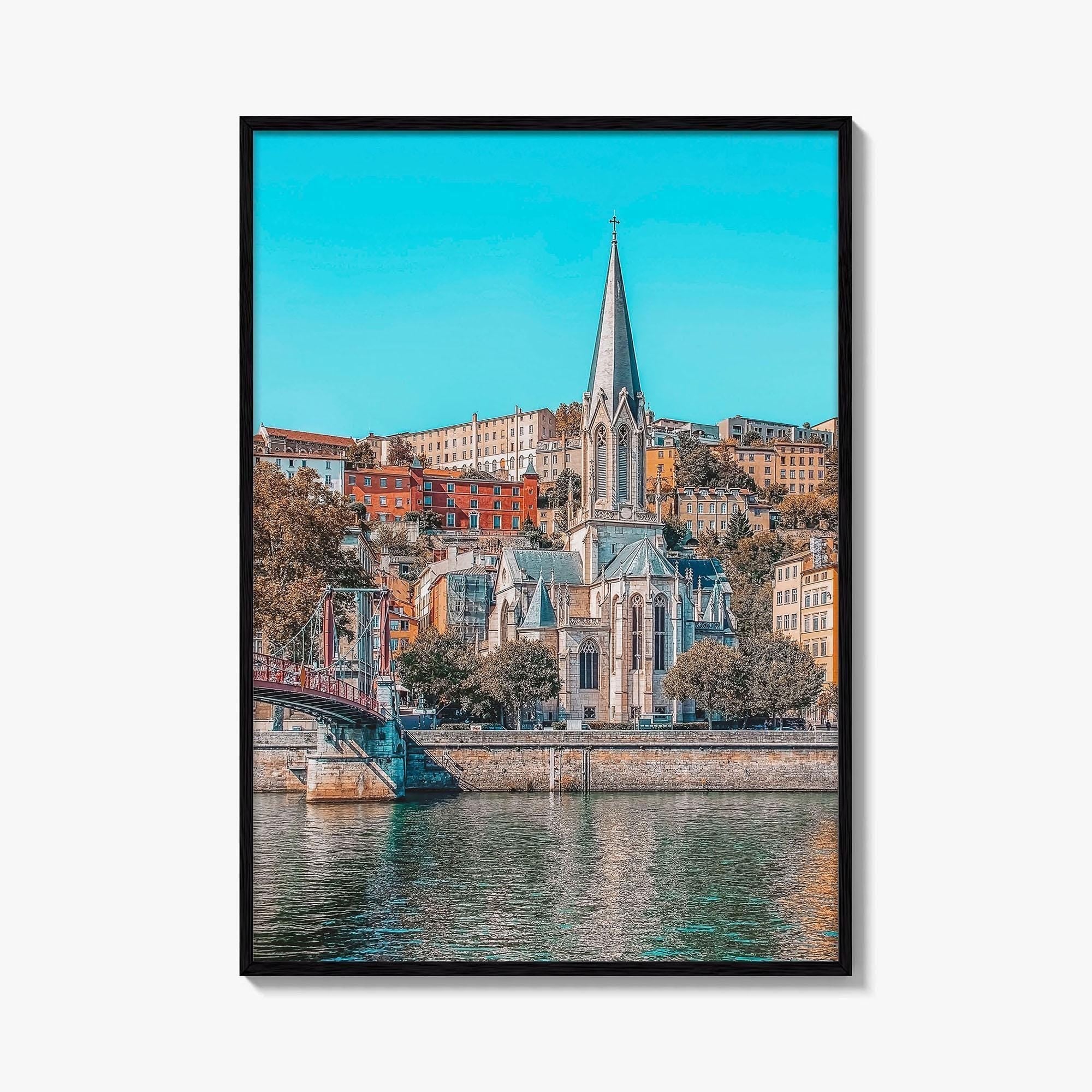 Lyon Fine Art Photo Print, France Wall Decor, French City Poster