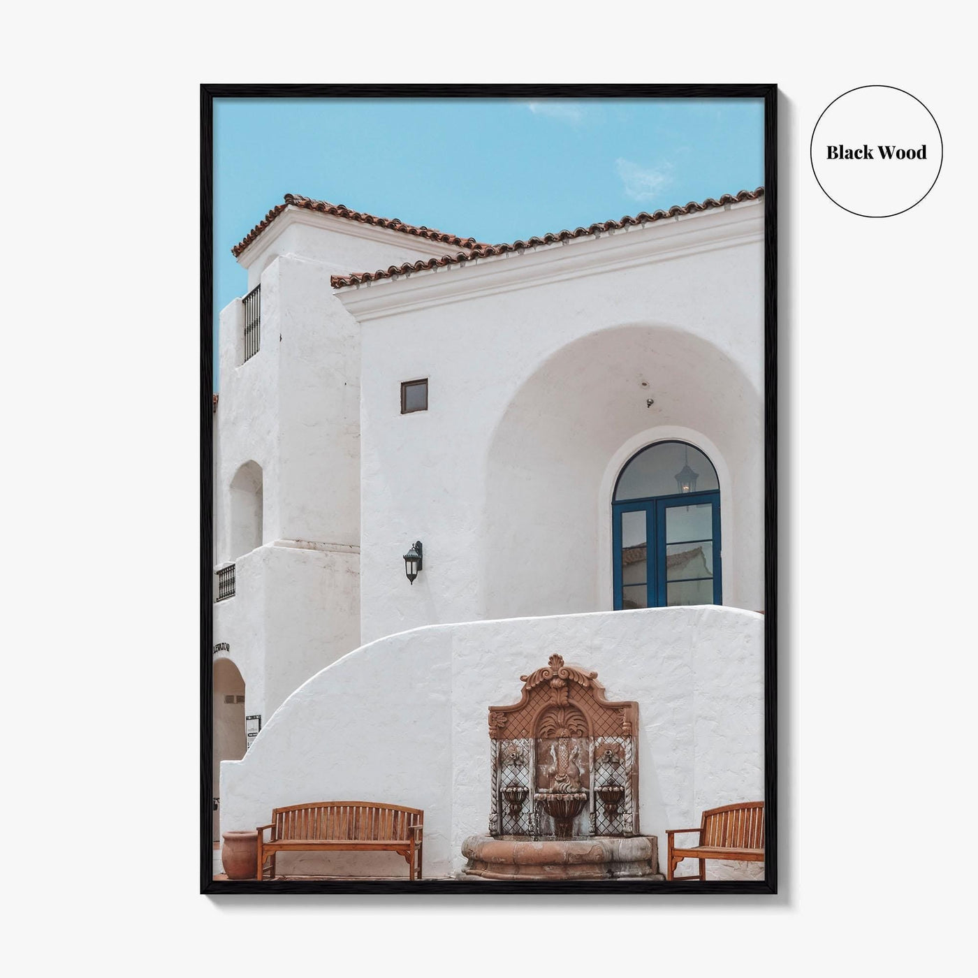 La Quinta Fine Art Photo Print, Old Town Historic Buildings, California, Coachella Valley