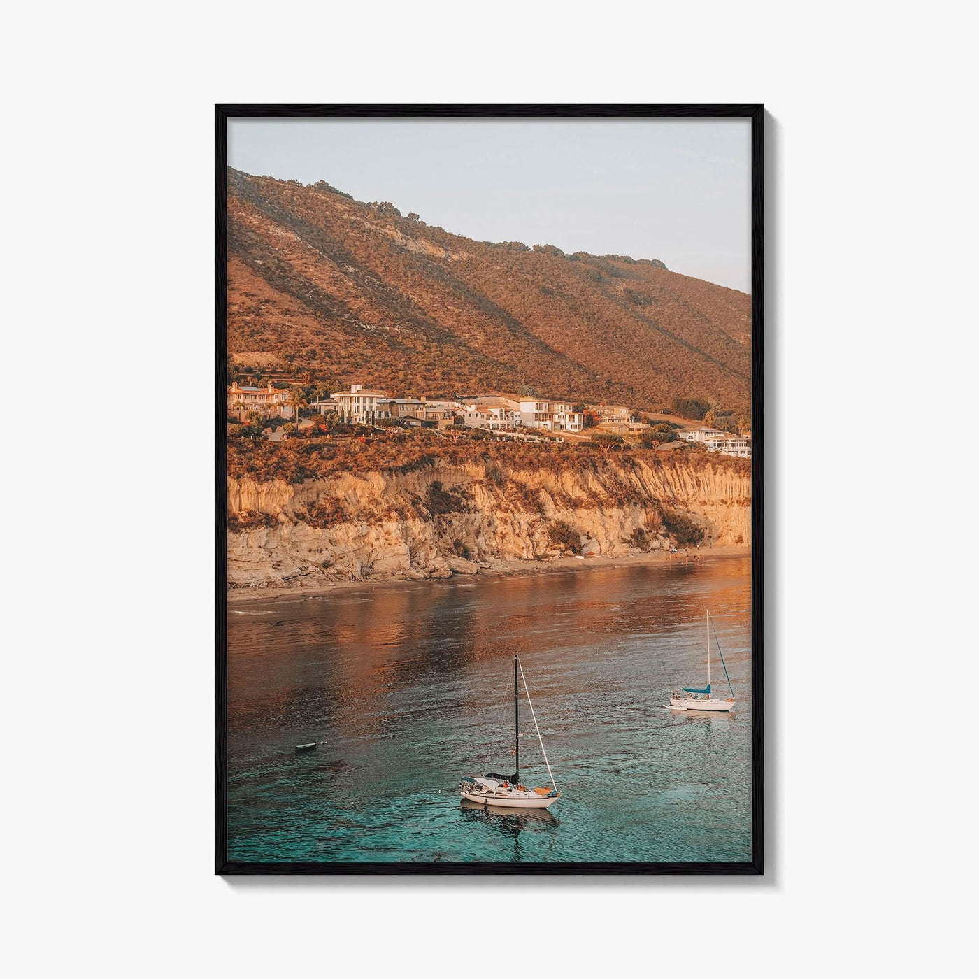 Pirates Cove Beach Fine Art Photo Print, Avila Beach, California Sailboats Poster